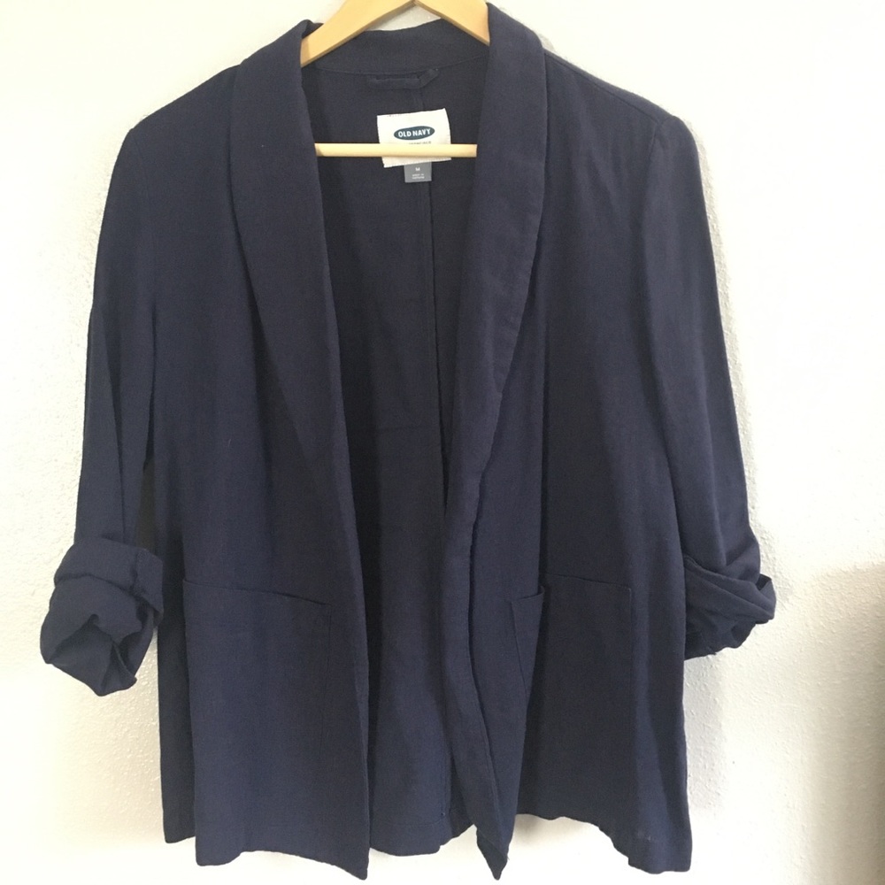 Old Navy Linen Blazer